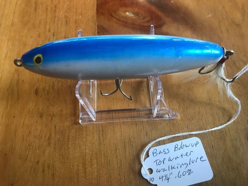 Bass blowup lure walking the - bass,