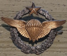 Brevet Parachutiste d'Essai Air Aviation (french wings) authentique