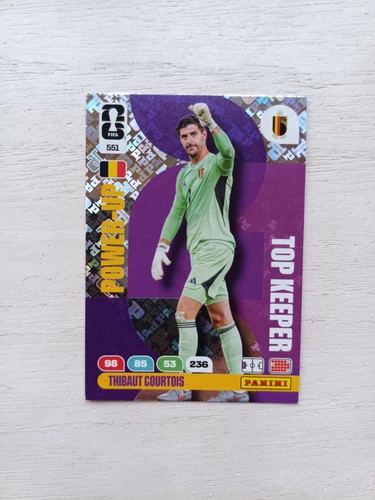 Panini thibault courtois fifa - panini,
