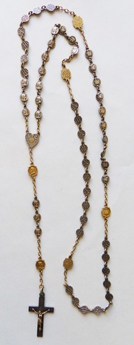 Beau grand chapelet ancien - chapelet,