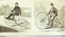 Vélocipèdes Tricycles 1868