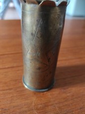 Obus Douille Gravures Souvenir