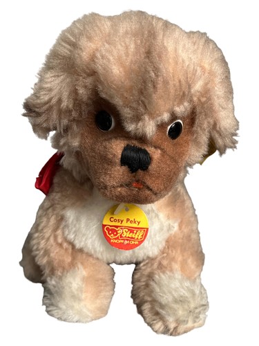 Steiff peluche chien cosy peky - peluche,