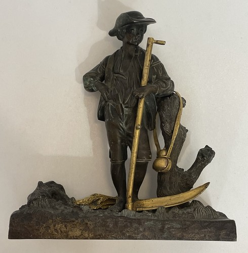 Bronze doré ancien jeune - bronze,