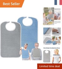 Bavoirs Adultes avec Piège à