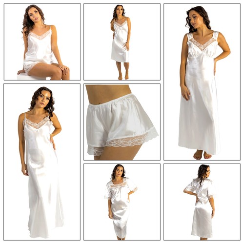 Ivory sexy satin - sexy, chemise