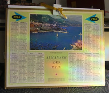 Calendrier des postes 1963