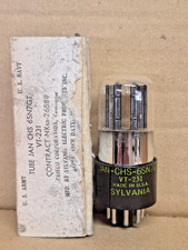 VT231 JAN CHS 6SN7 SYLVANIA