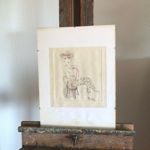 Tableau n81 lithographie - tableau,
