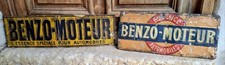 Benzo Moteur Tôles publicitaires Originales Originals Tin Signs - Automobilia 