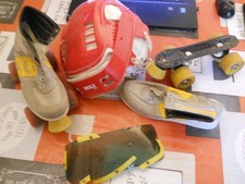 patin a roulettes holy silver