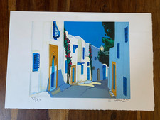 LITHOGRAPHIE  SIGNE QUILICI