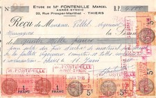 1938 MARCEL FONTENILLE A THIERS - M. PELLET A MARINGUES