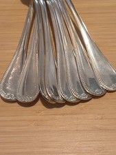 8 Cuillères De Table/  CHRISTOFLE modèle MALMAISON métal argenté