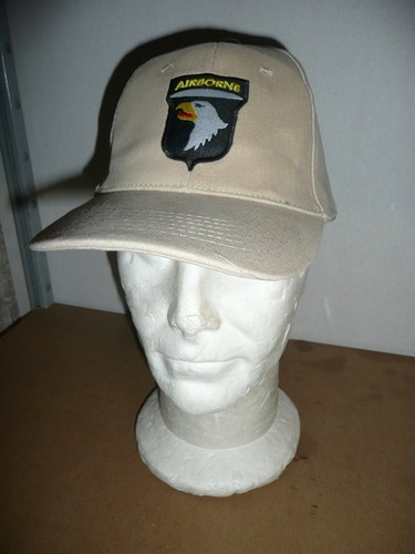 Casquette beige airborne 101 - casquette,