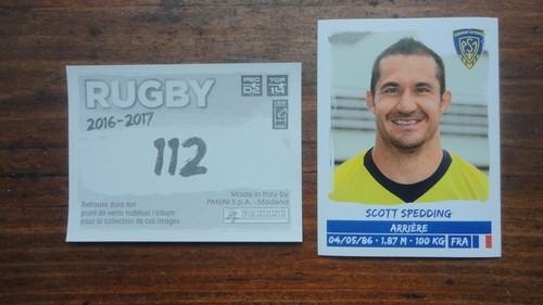 Panini rugby 2016 2017 - 2016, 1