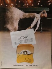 PUBLICITÉ DE PRESSE 1979 J'AI OSÉ PARFUM GUY LAROCHE PARIS