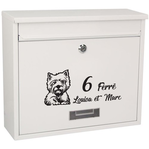 Sticker boite aux lettres - sticker,