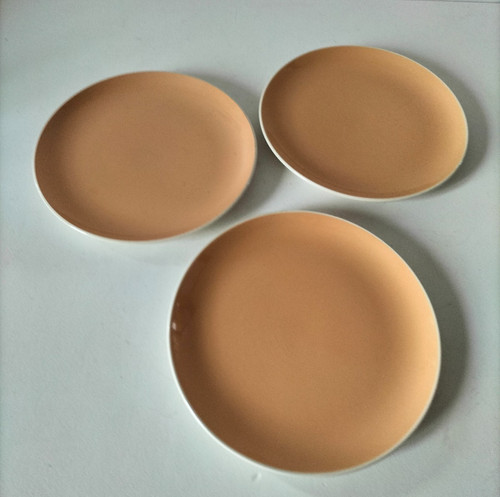 Trio assiettes dessert - trio,