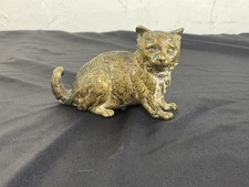Bronze de Vienne  GESCHÜTZT  gros Chat , Chaton .