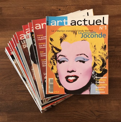 Art actuel magazine collection - actuel,