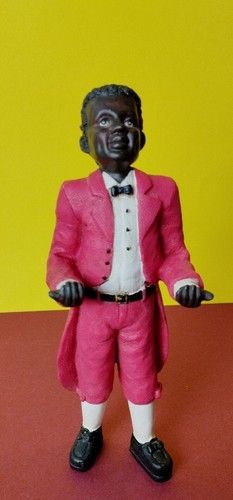 Statuette homme noir - homme,
