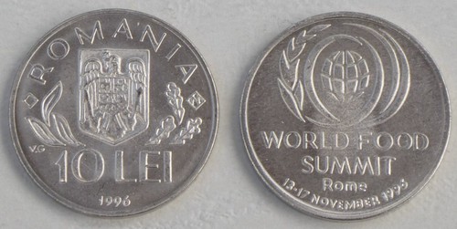 Roumanie lei pièce de - 10,