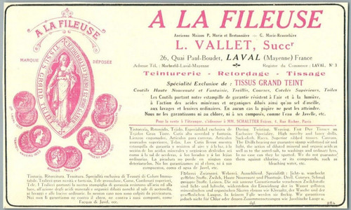 Fileuse tissage retordage - la,