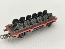 HORNBY ÉCHELLE HO WAGON PLAT DE TRANSPORT D'ESSIEUX  +++