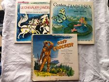 3 Livres audio.Davy Crockett