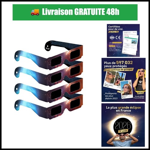 Tember lunettes éclipse - lunettes,