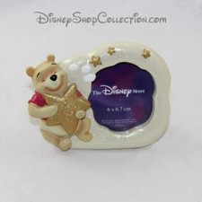 Petit cadre photo résine DISNEY STORE Winnie l'ourson étoiles 9 cm (MO)
