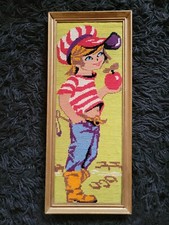 ANCIEN CADRE CANEVAS POULBOT GAVROCHE 