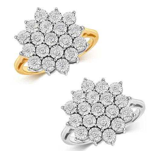 Bague femme pavage - bague,
