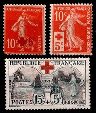 CROIX ROUGE 1914-18, Neufs SG