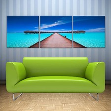 Pier/Seascape ready to hang 3