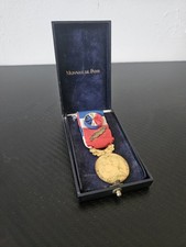 Médaille du travail Doré Monnaie De Paris République Française Ministères 