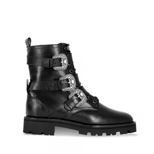 The kooples leather combat - leather,