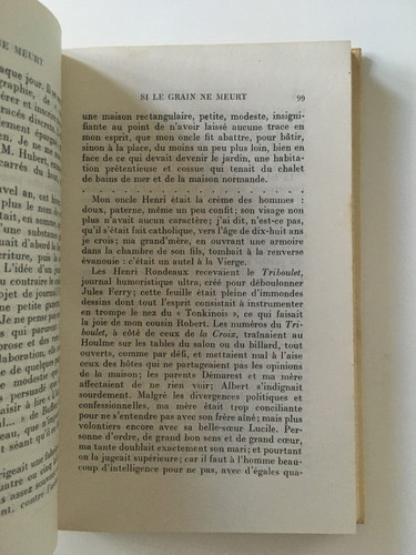 André gide grain ne - grain,