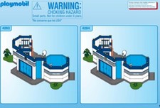 playmobil pièce détachées au choix  pour le commissariat 4264,