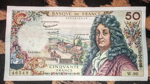 Billet francs racine - billet,