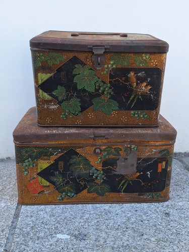 Lot boîtes anciennes - lot, de