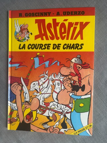 Uderzo astérix rouge - et, or