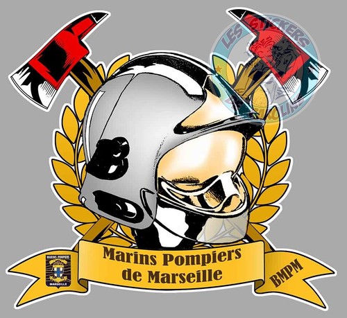 Sticker marins pompiers - sticker,