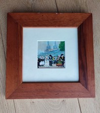 Le Défilé de Quimper Peinture miniature signé Danielle Estrade