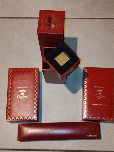 Boites vides marque cartier - vides,
