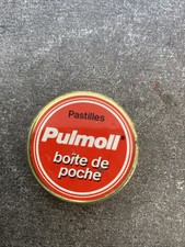 Ancienne Petite Boîte Pulmoll Boîte De Poche Métal Pastilles Vide