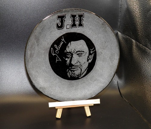 Gravure johnny hallyday sur - gravure,