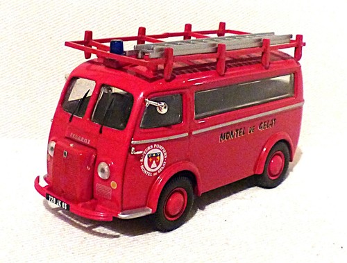 Peugeot d3a pompiers - pompiers, montel
