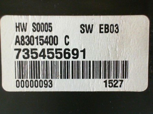 Commande chauffage lancia musa - commande,